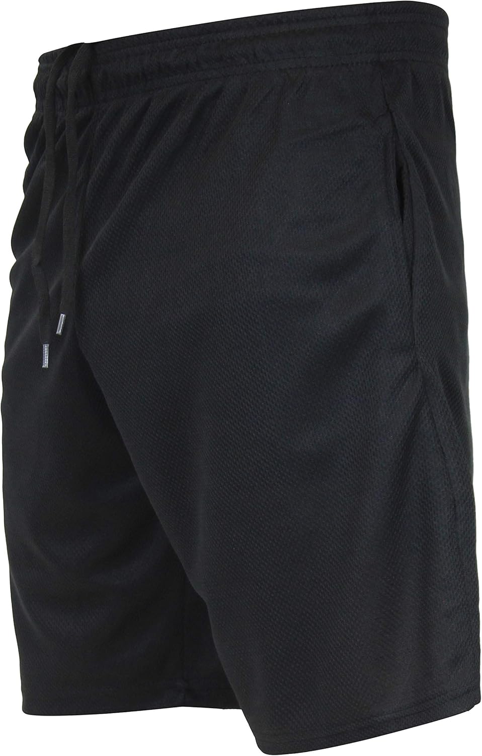 Real Essentials Boys' 5-Pack Mesh Active Athletic Performance Basketball Shorts with Pockets: Clothing