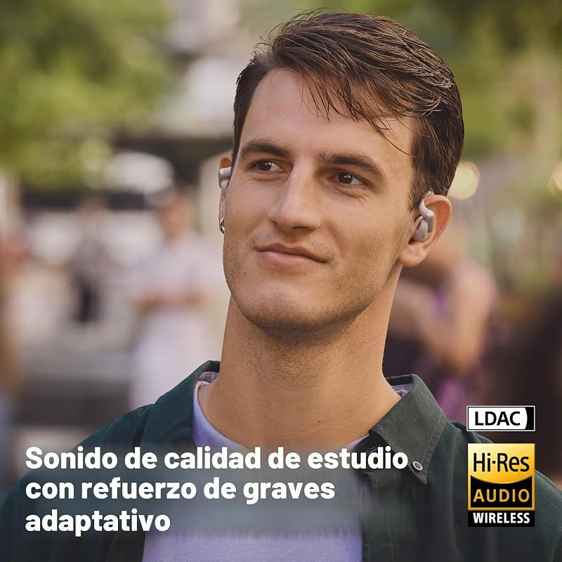Sense Pro, Auriculares Inalámbricos Open-Ear, Gris
