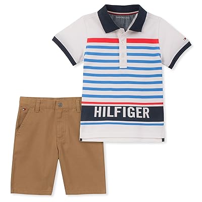 Buy Tommy Hilfiger Baby Boys Polo Shorts Set at Ubuy Kuwait