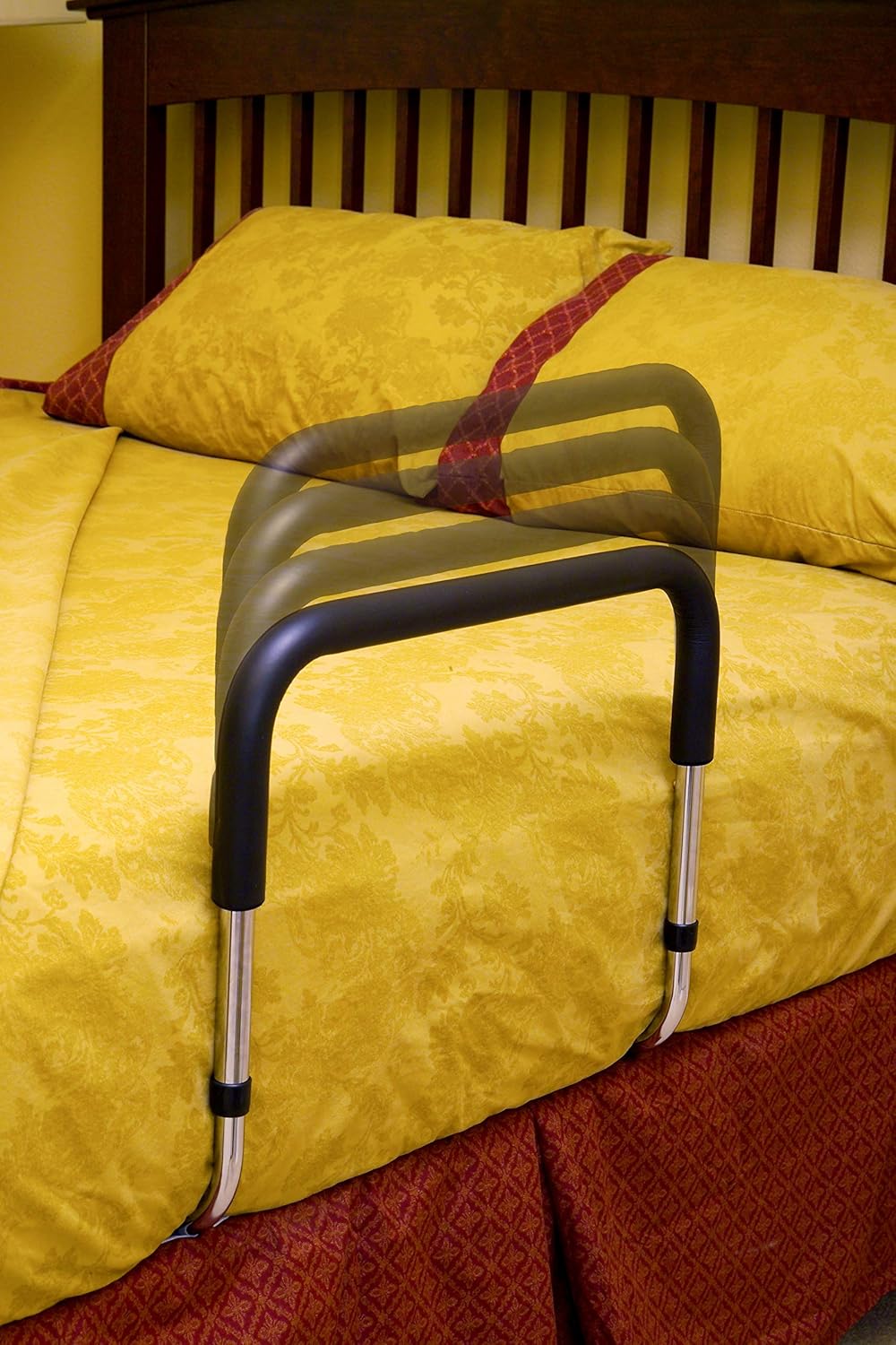 Essential Medical Supply Height Adjustable Hand Bed Rail: Health & Personal Care