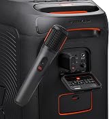 JBL Partybox Digital Wireless Microphones 2.4 GHz 20h Black with Dongle view 4