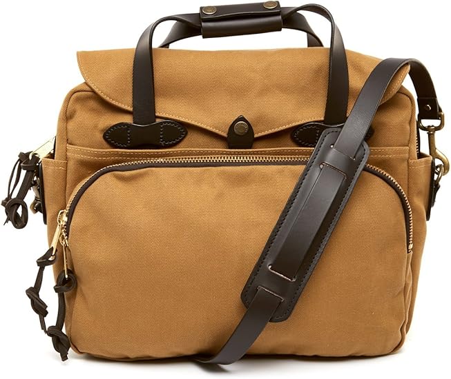 filson tan briefcase