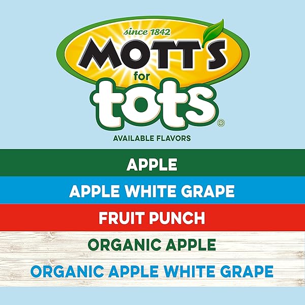MOTT’S FOR TOTS APPLE, 6.75 FL OZ BOXES, 8 PACK