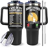 Fishing Gifts for Men - Gifts for Fisherman - Fisherman Gift for Men, Boys - Fishing Gift for Fathers Day Christmas - Funny Retirement Present - Fishermen Coffee Mug - 40 Oz Stainless Steel Tumbler