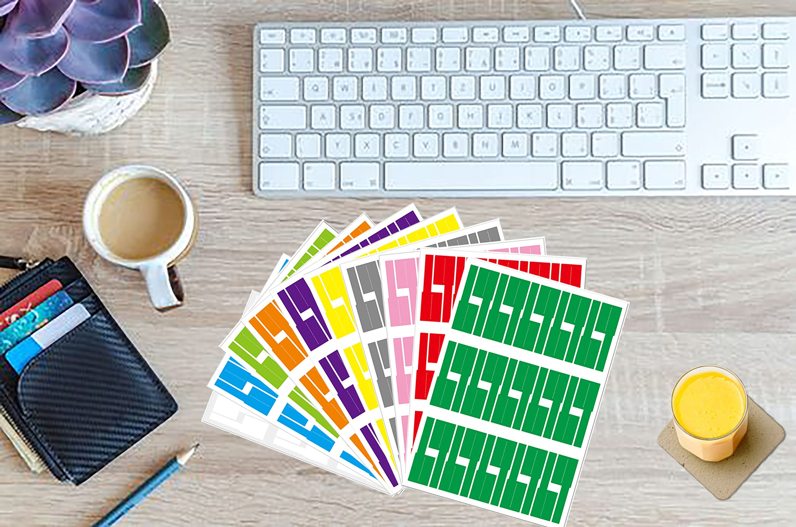 Mua 300pcs Cable Labels, 10 Colors Colorful Cord Labels Self Adhesive ...