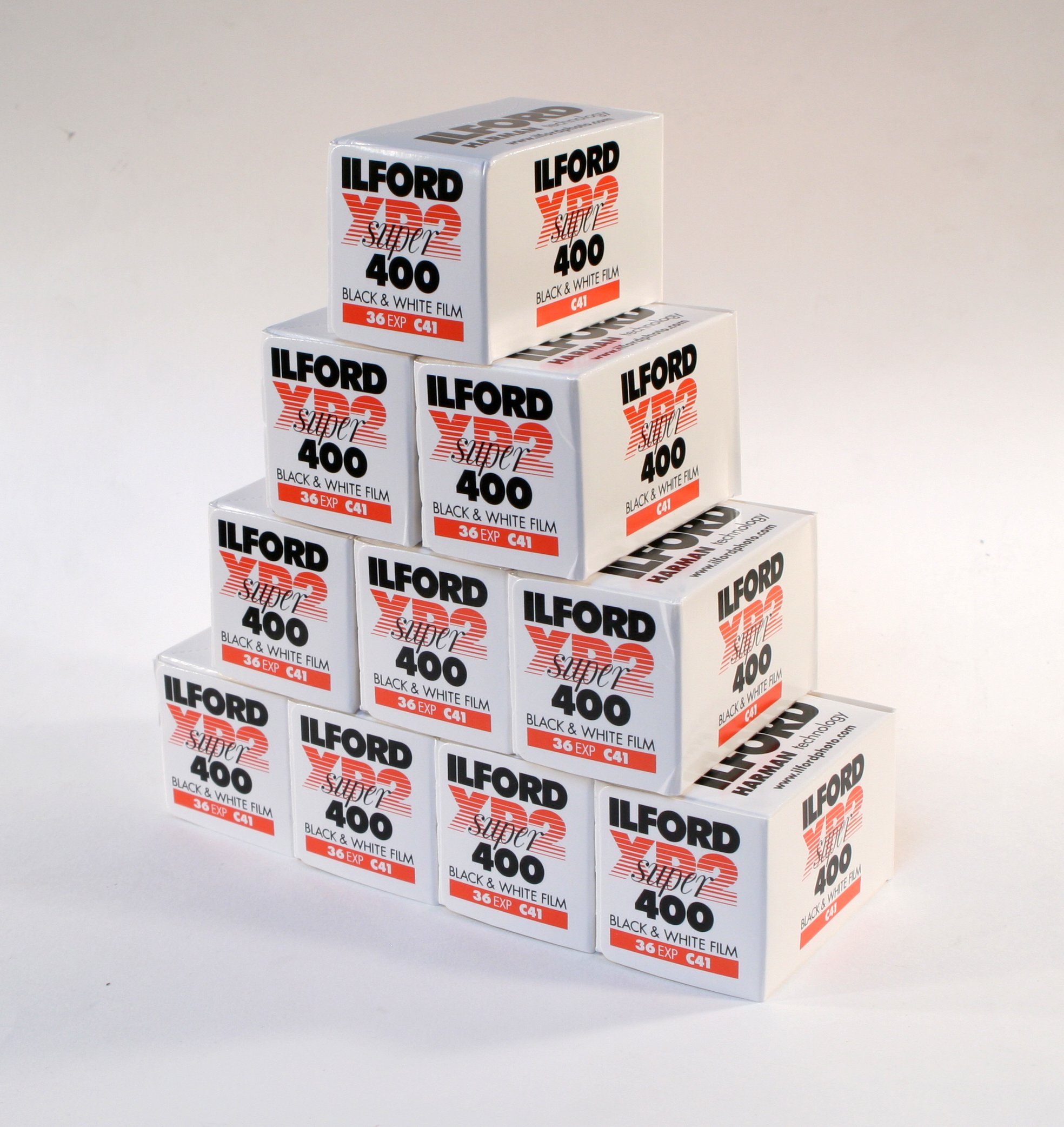 Ilford XP2 400ASA 36exp Pack of Ten