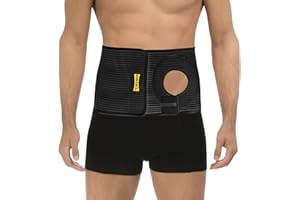 URIEL Abdominal Colostomy Ostomy Hernia Supplies Stealth Support Belt Bag for Men Women, Comfortable for Post Operative Care After Surgery