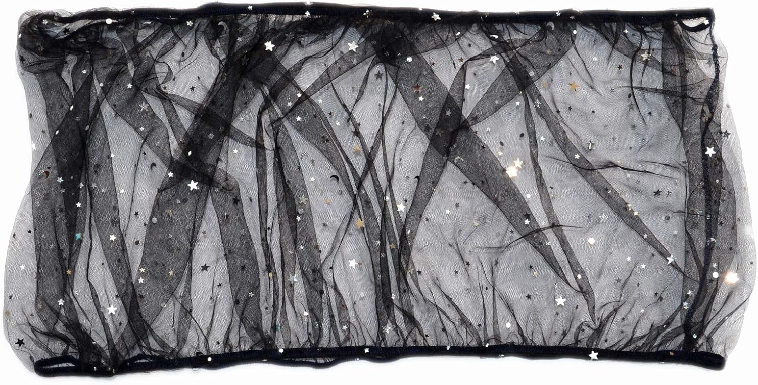 VKEDA Bird Seeds Catcher Nylon Net Cover to Protect Pet Net Cover Birdcage Skirt Cage Net Cover Cage Debris Controls (Black - M): Kitchen & Dining