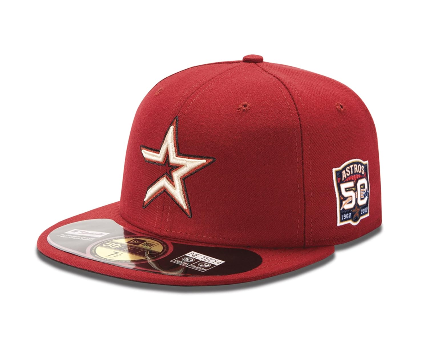 MLB Houston Astros Authentic On Field 59Fifty Cap by New Era, Brick Red, 8 1/8 Amazon.in