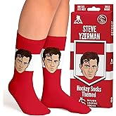 Major League Socks - NHL Detroit - Various Players - Hockey Fan Gift, Unisex, One Size (7-13) Collectible Merchandise