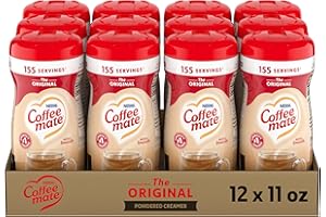 Nestle Coffee mate Coffee Creamer, Original, Powder Creamer, 11 oz Canister (Pack of 12)