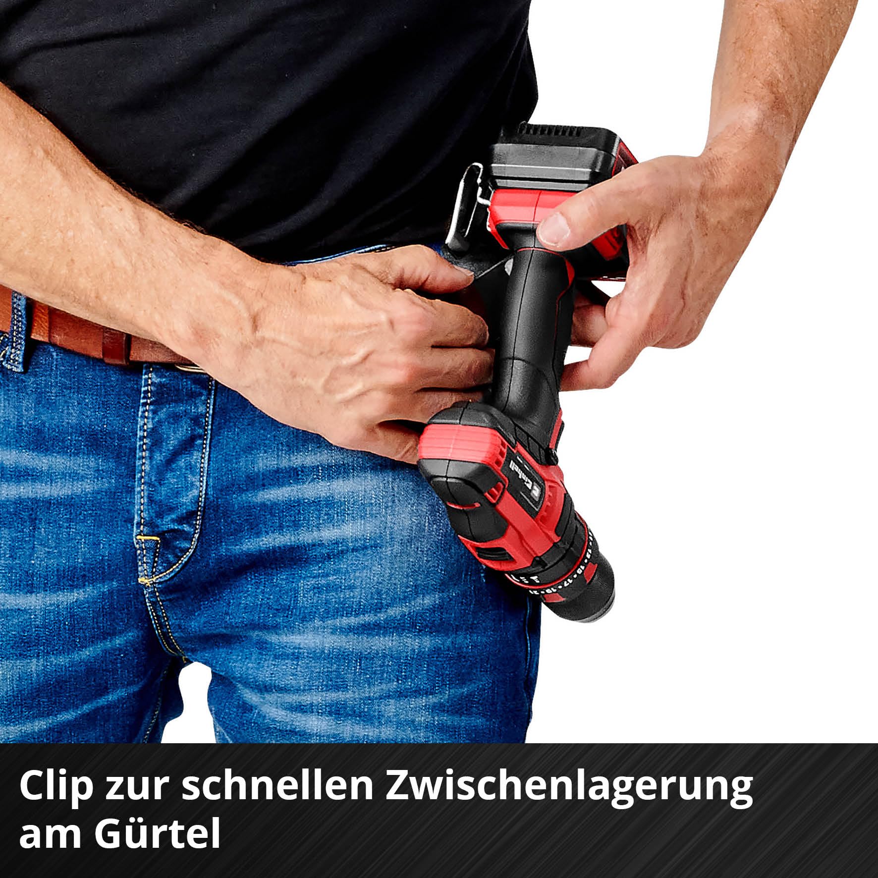 Einhell Akku-Schlagbohrschrauber TE-CD 18/44 Li-i (1x2,5Ah) Power X-Change (18 V, 44 Nm, Schlagbohrfunktion, 13 mm Metallbohrfutter, 2-Gang, inkl. 2,5 Ah Akku & Ladegerät) 9