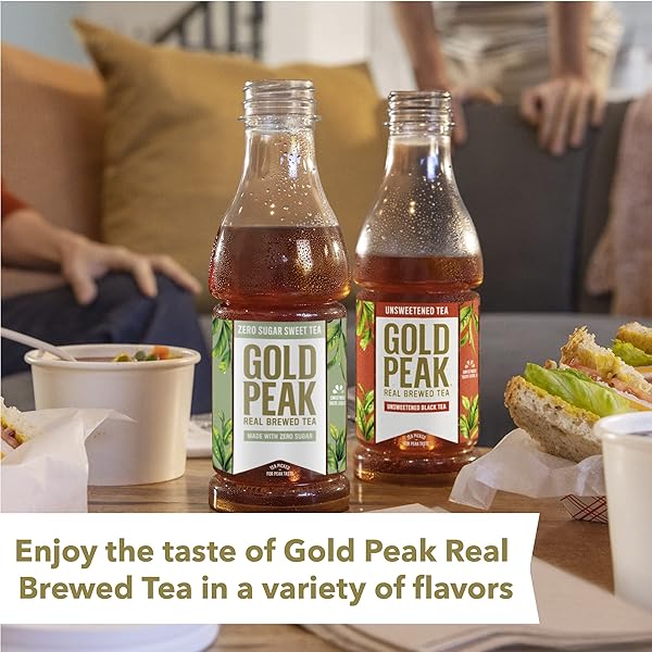 GOLD PEAK TEA, DIET TEA, 16.9 FL OZ, 6 PACK