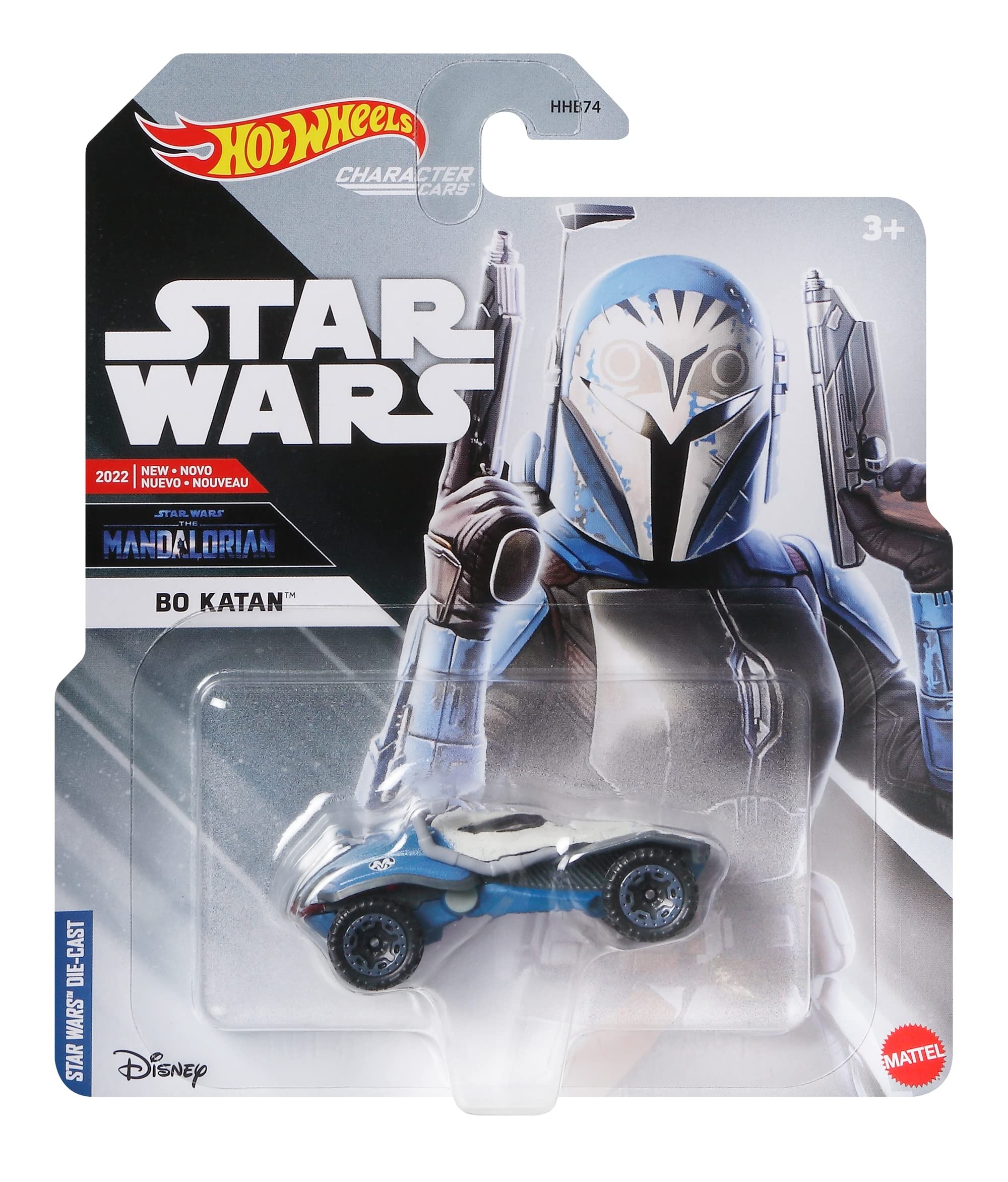 Hot Wheels Star Wars Character Cars 1:64 Metal Vehicle Bo-Katan