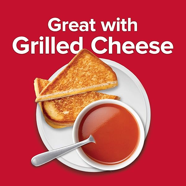 CAMPBELL’S CONDENSED TOMATO SOUP, 10.75 OUNCE CAN WITH POP-TOP LID (PACK OF 4) (PACKAGING MAY VARY)