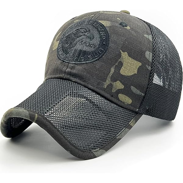 Masktide Oversize XXL Mens Tactical Camo Baseball Caps Breathable