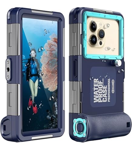 Instructions PULUZ 40M/130FT Waterproof Case For IPhone 15 Pro Max - Main Image