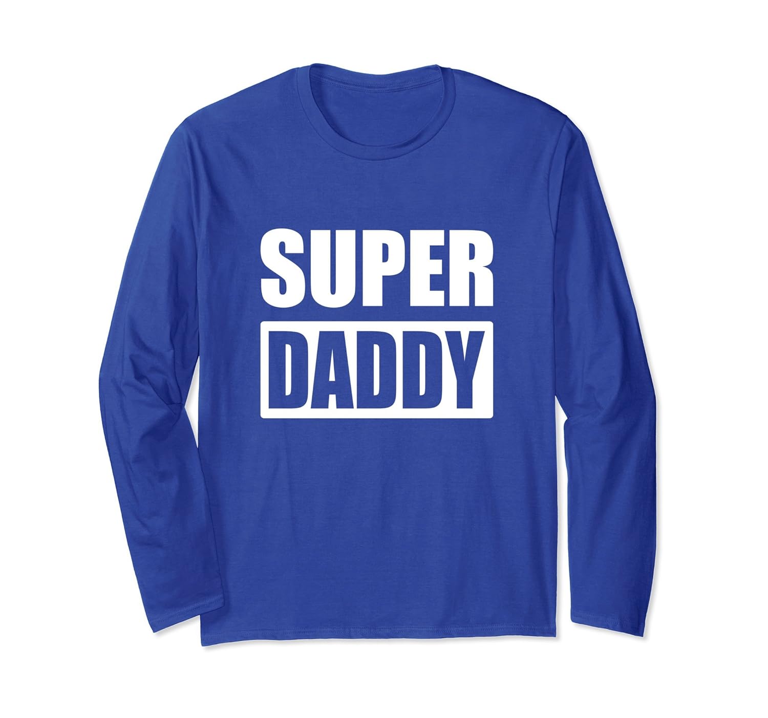 Super Daddy Fathers Day Long Sleeve-anz