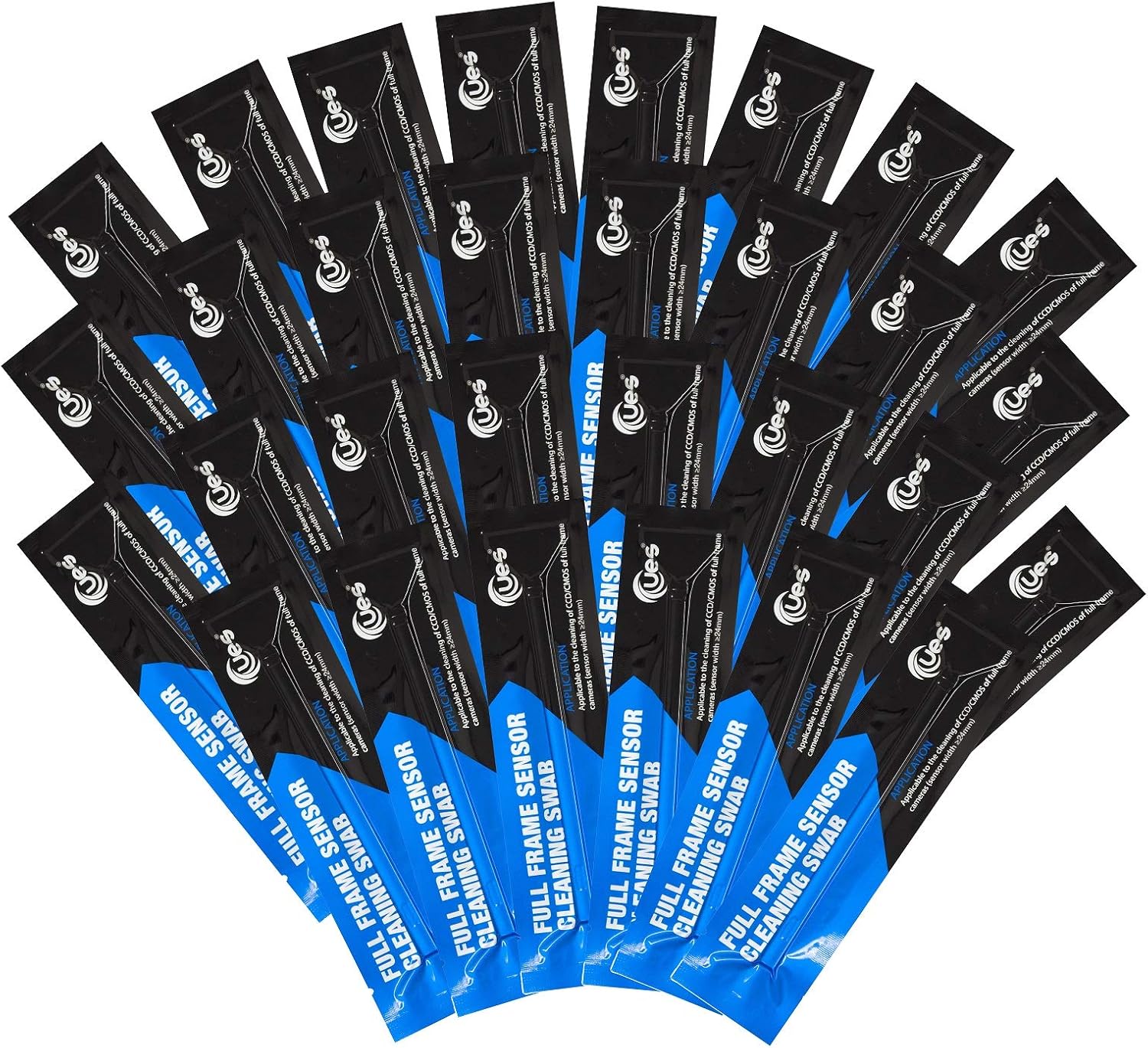 UES FFR 30 Full-Frame Sensor Cleaning Swabs for Reflex and Mirrorless Digital Camera CCD and CMOS Sensors (30pcs 24mm Dry Swabs)