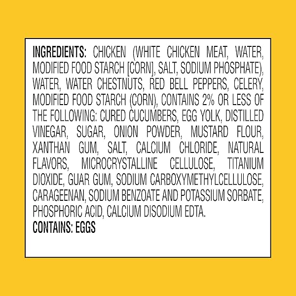 STARKIST CHICKEN CREATIONS, CHICKEN SALAD, SINGLE SERVE POUCH, 2.6 OZ