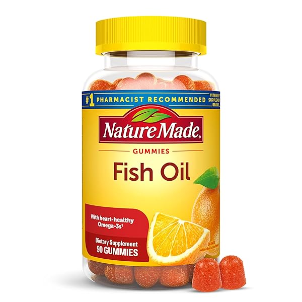 NATURE MADE FISH OIL OMEGA 3 GUMMIES, OMEGA...