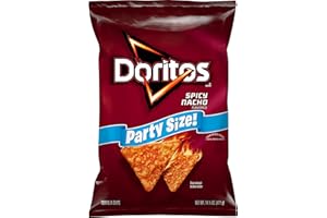 Doritos Tortilla Chips Spicy Nacho, 14.5 Oz