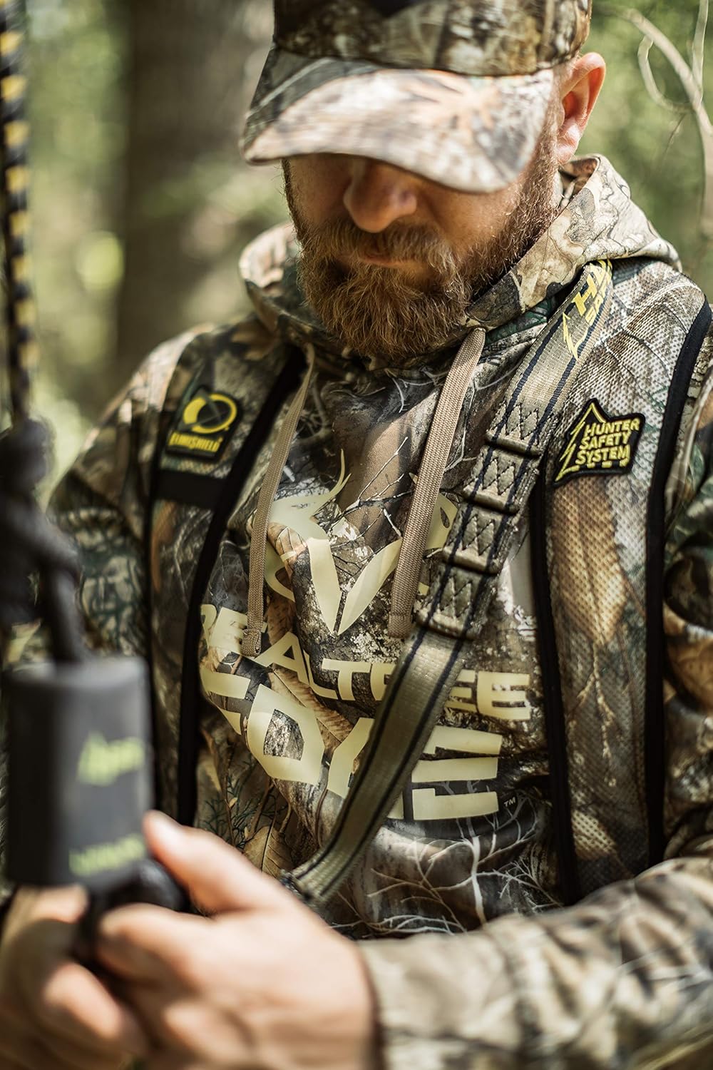 Hunter Safety System Ultra-Lite Tree Stand Safety Harness, Realtree : Sports & Outdoors