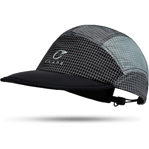 CLAPE 5 Panel Quick Dry Hat, Lightweight Running Outdoor Cap