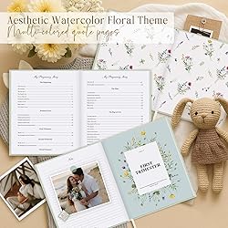 Lanpn My Pregnancy Journal Memory Book for First