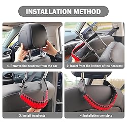 2PCS Headrest Grab Handle for