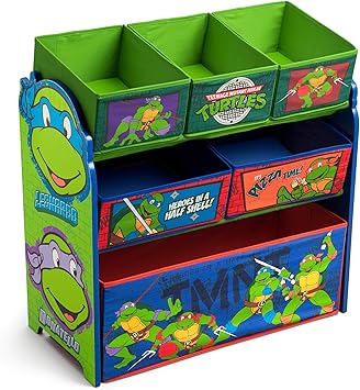 ninja turtle toy organizer