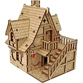 TowerRex Big House DND Terrain, Tabletop Terrain for 28mm Miniatures | Wargaming Miniature Buildings, Fantasy 28mmTerrain for DnD Table