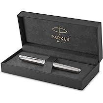 Amazon.com : PARKER Sonnet Fountain Pen, Stainless Steel