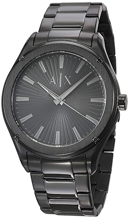 Analog Black Dial Men's Watch-AX2802