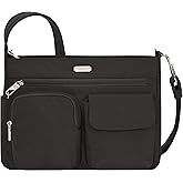 Travelon Anti-Theft Essentials Patch Pocket Crossbody Bag