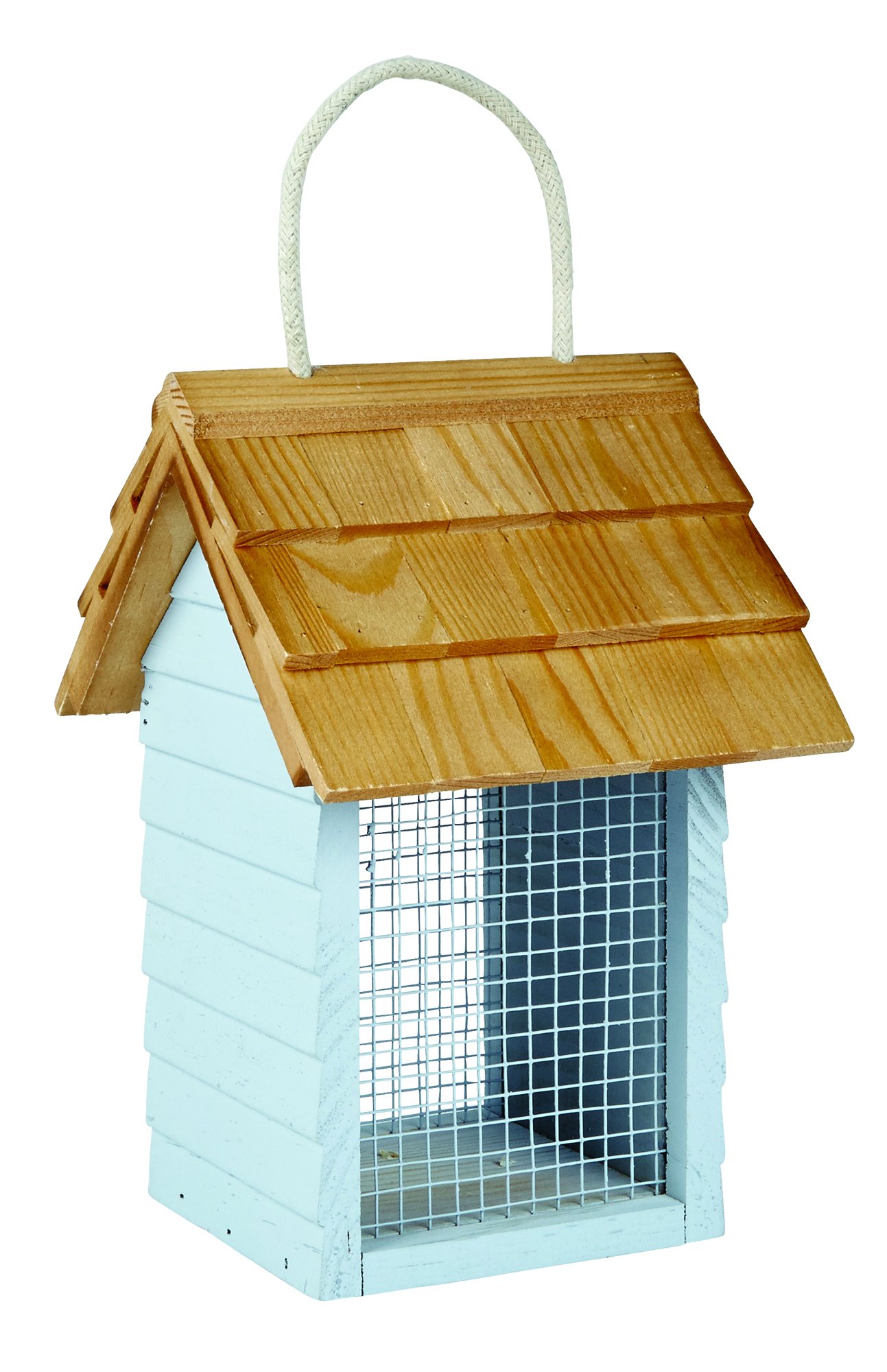 Gardman Wooden Beach Hut Peanut Bird Feeder