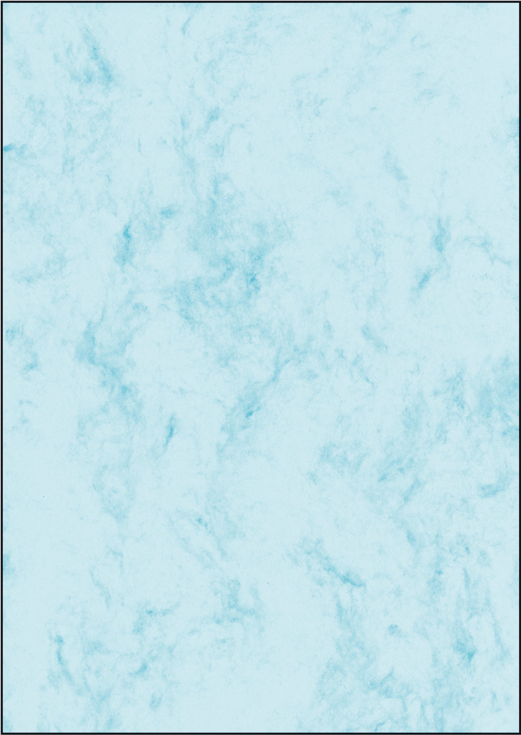 SIGEL DP551 Marbled Writing Paper, A4, 200 gsm double sided, Blue, 50 sheets — image 1
