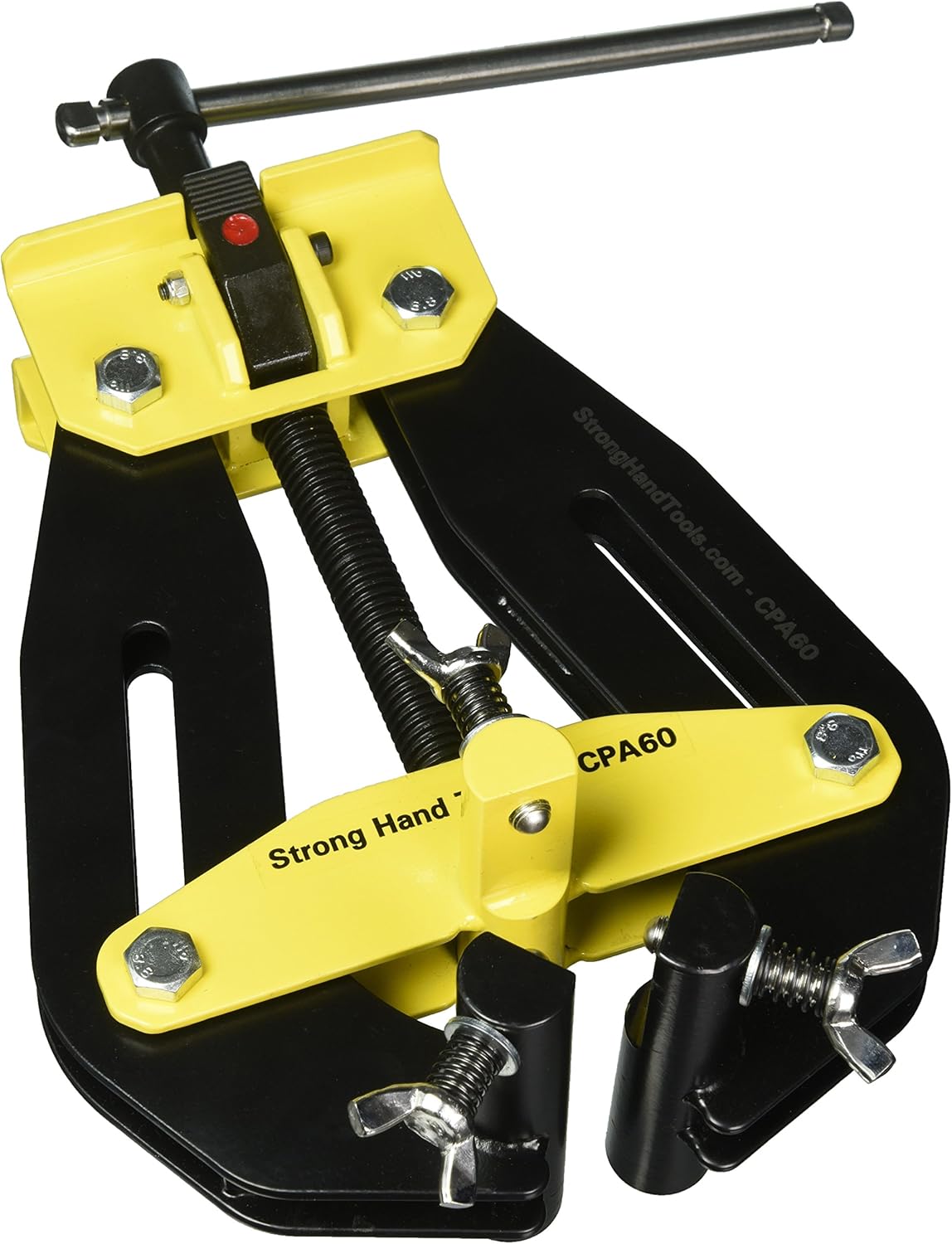Strong Hand Tools, Pipe Alignment Clamp, with Quick Acting Screws, CPA60, Black