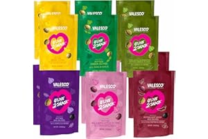 Valesco, O'Live 2 Snack Pitted Olives Variety Pack, 6 Flavors, 3 oz (12 Pouches)