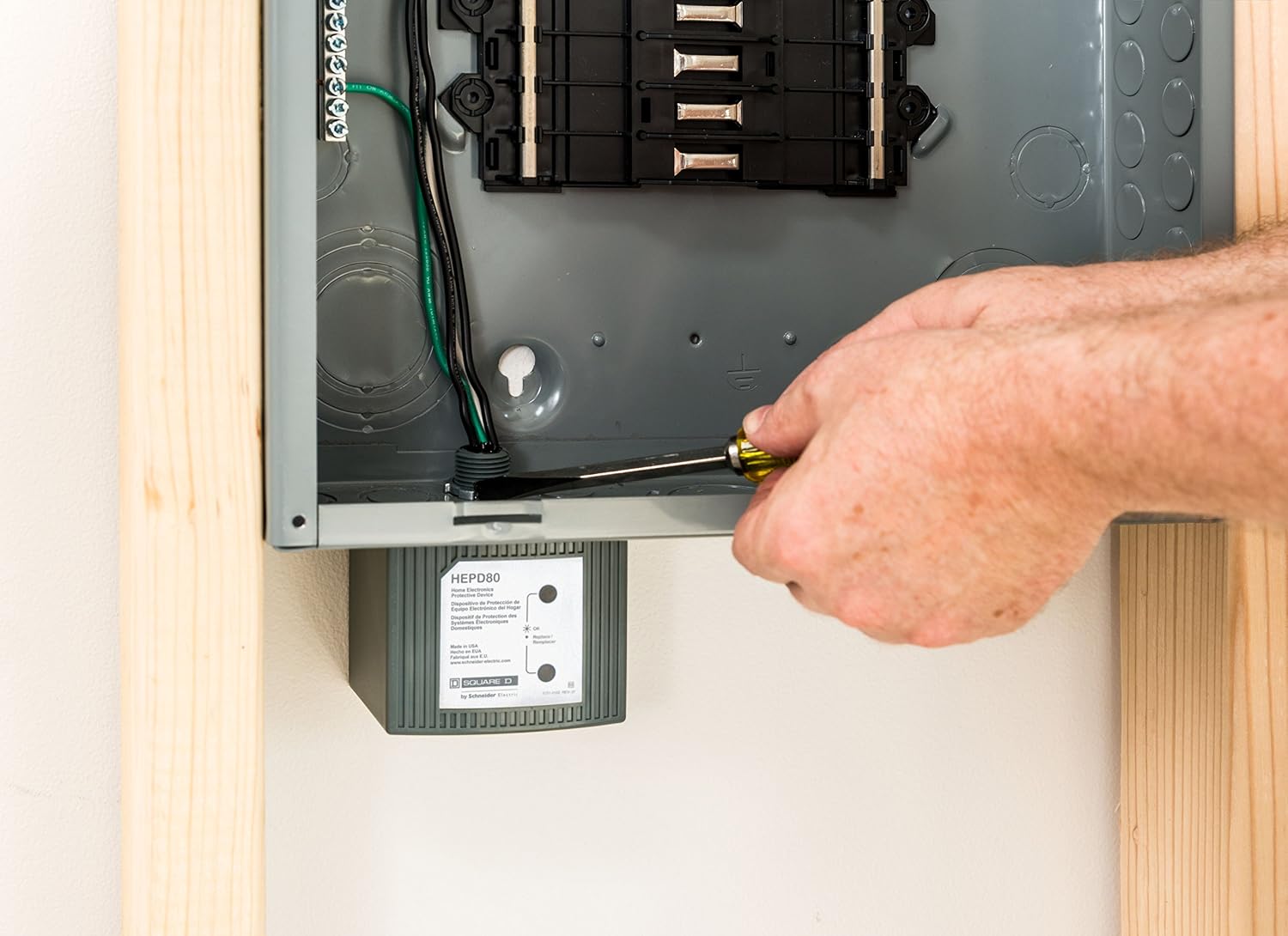 Electrical Square D By Schneider Electric HEPD80 Home Electronics