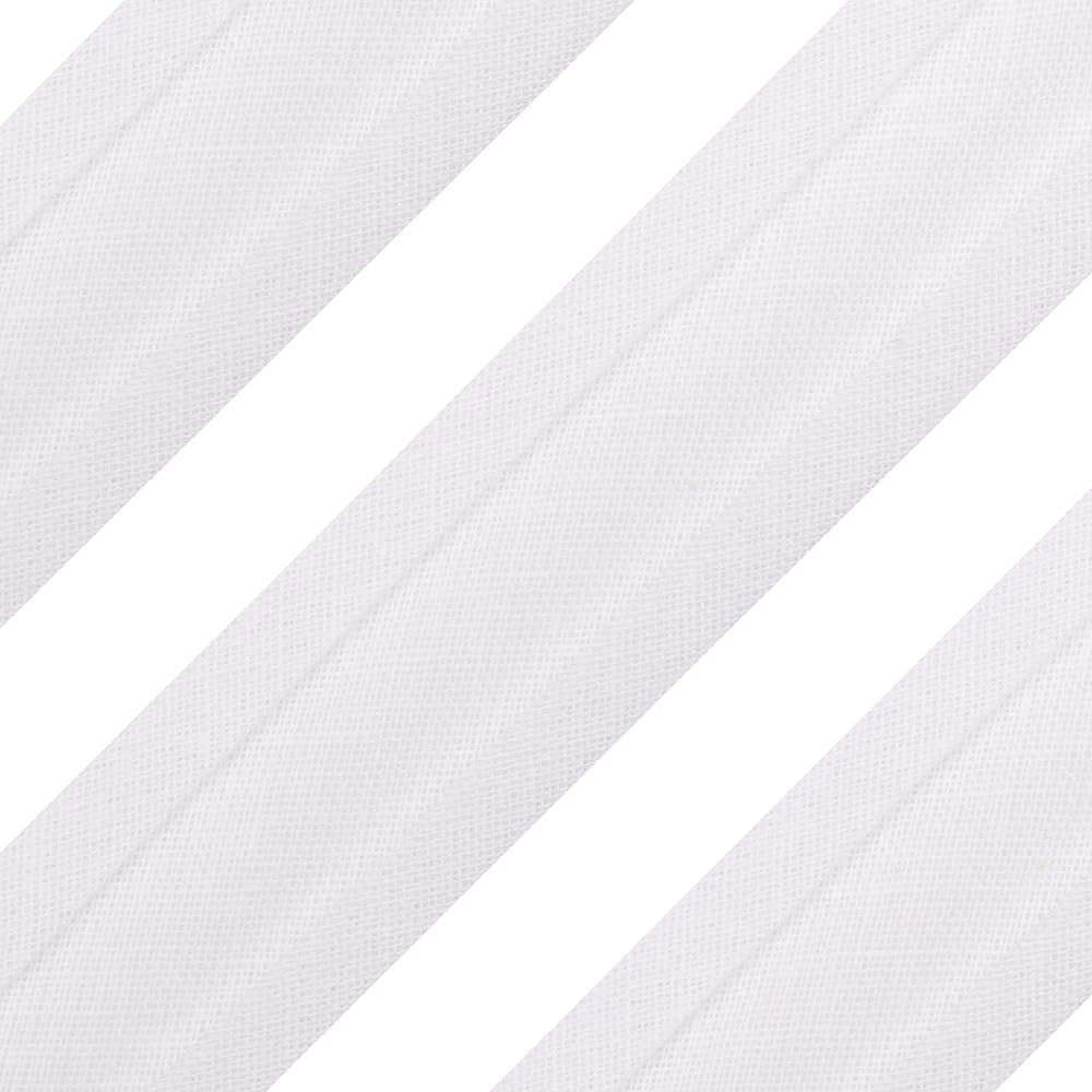 Realm Bias Binding Tape Cotton 1 Inch 25mm White 5 Metres