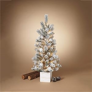 Gerson International 4'H Electric Lighted Holiday F Home Decor, 16InL x 16InW x 48InH, Multicolor