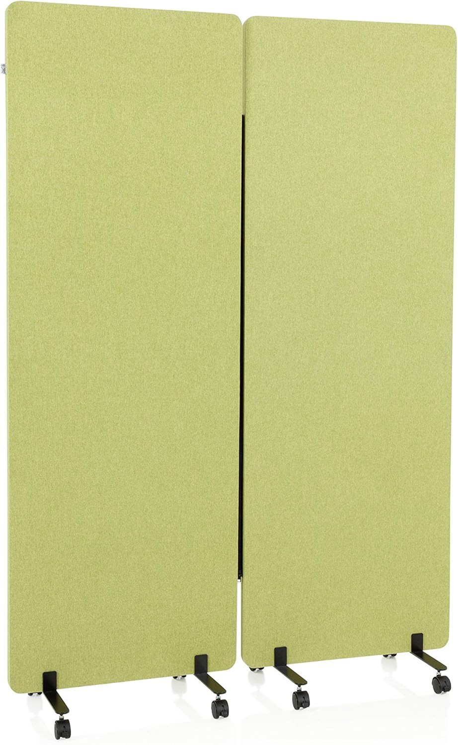 Divisorio Acustico Mobile 177x60 Cm - Schermo Antirumore Per Ufficio Verde - Foto 10