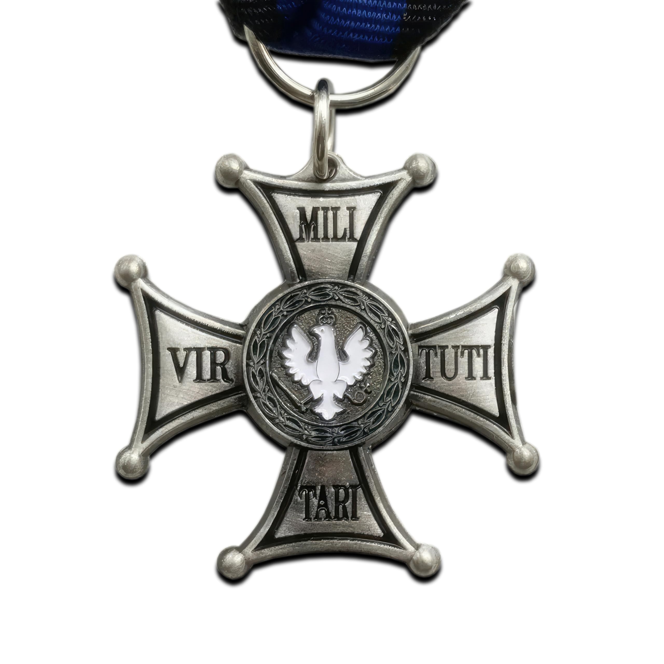 Trikoty The War Order of Virtuti Militari Medal Poland Highest Military Award for Heroism Valor Bravery Reproduction