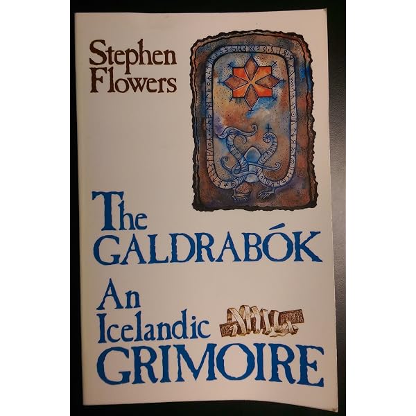 1点物『古の符術：タワーバスターステイヴ』〜Galdrabók「魔法書」〜 Galdrabok: An Icelandic Grimoire (English and Icelandic Edition