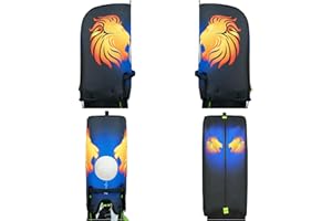 Sandian, Golf Bag Rain Hood Cover Cape, Color Hood2, Padded Club Protection, Heavy Duty All Weather Resistant, One Size Fit Most Stand Carry Cart Tour Bags with Snap Buttons