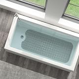 KEPLIN Premium Non-Slip Bath Mat 40x100cm 200 Suction Cups Grey view 8