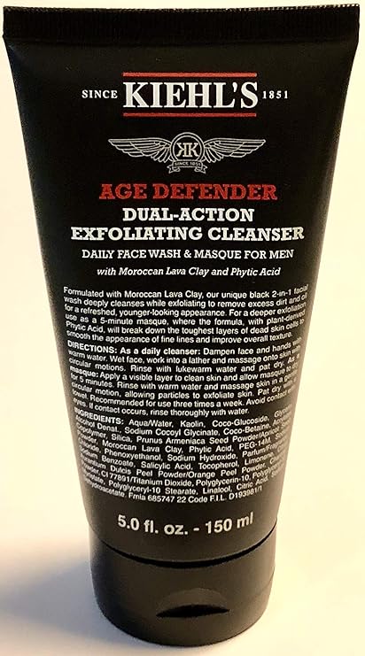 kiehl's age defender exfoliating cleanser