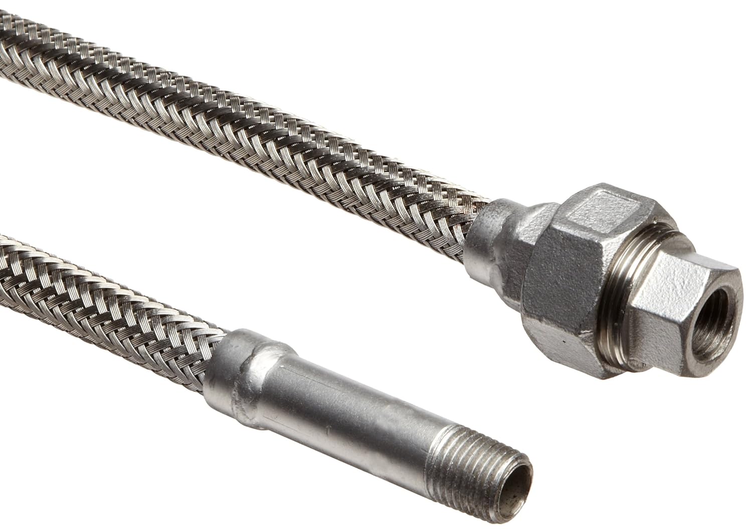 Hose Master Annuflex Stainless Steel 316 Flexible Hose Assembly, 11/2