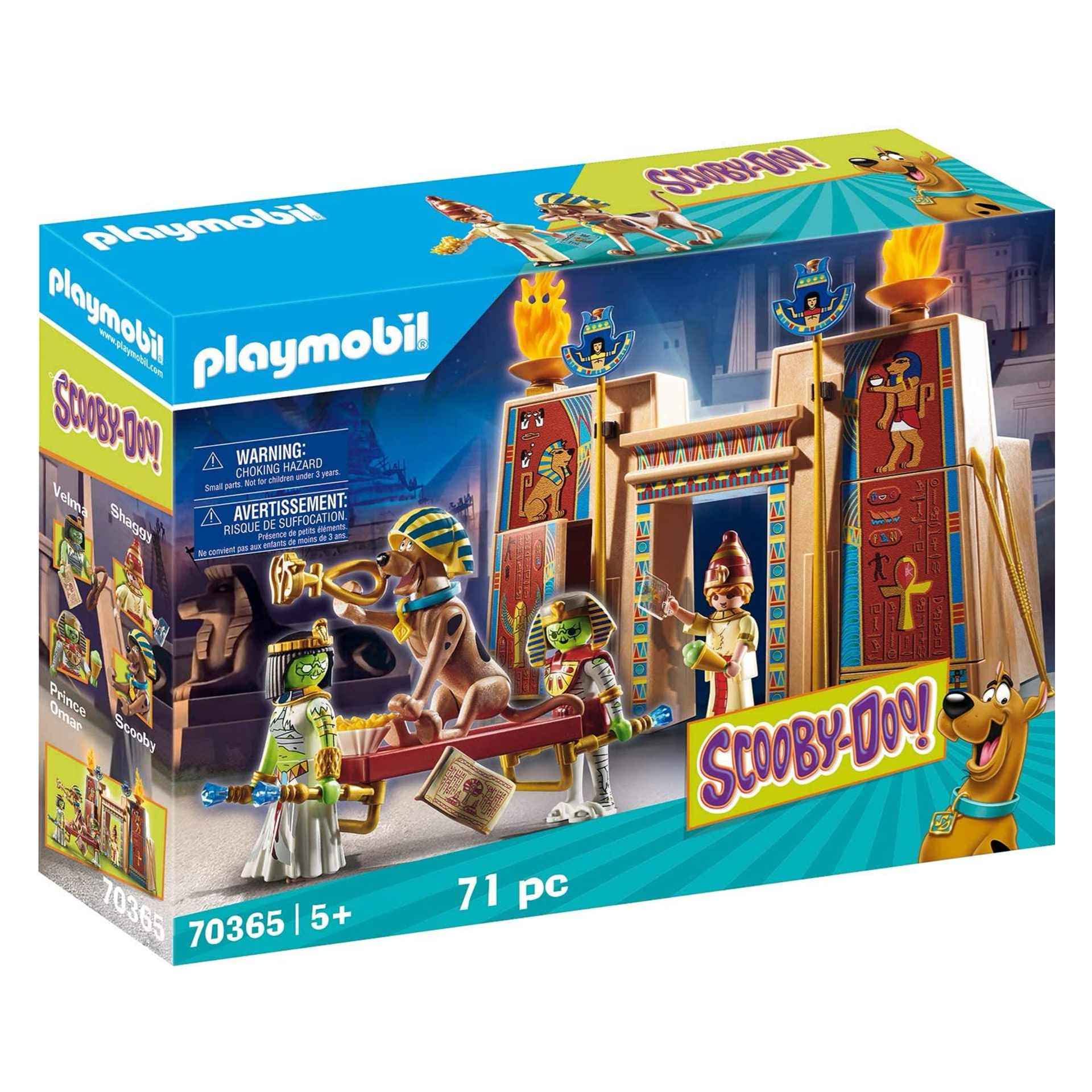 PlayMOBIL SCOOBY-DOO! 70365 Adventure in Egypt, for Children Ages 5+